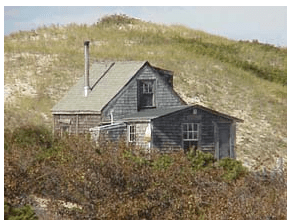 Cape Cod dune shack